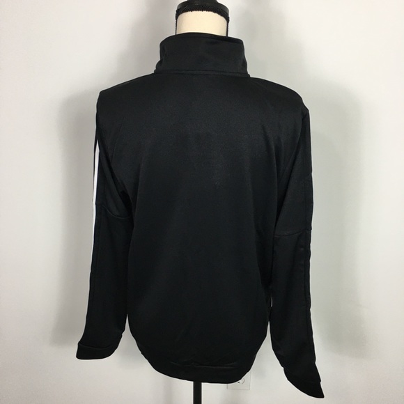 adidas Jackets & Coats Womans Black Adidas Team Sports Track Jacket